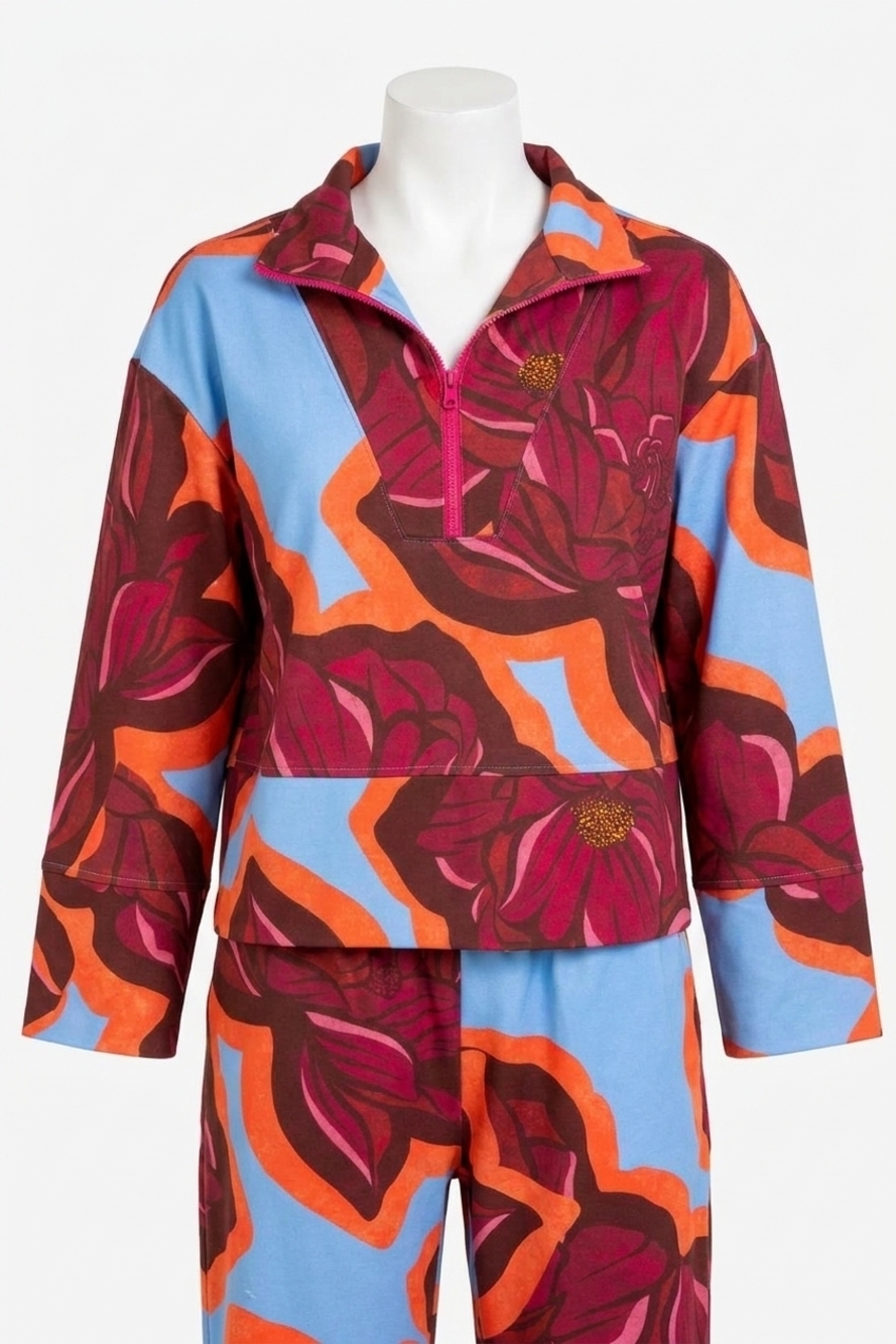 NEW ALDEN ADAIR paige top in blossom